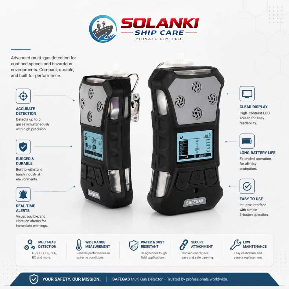 SAFEGAS SKY3000-X-M5 Portable Pumping Multi-Gas Detector